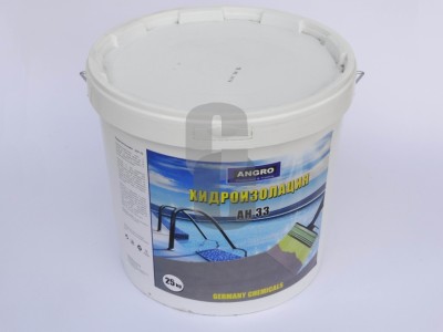 Хидроизолация АНГРО АН33 ТЕЧНА - 25кг.